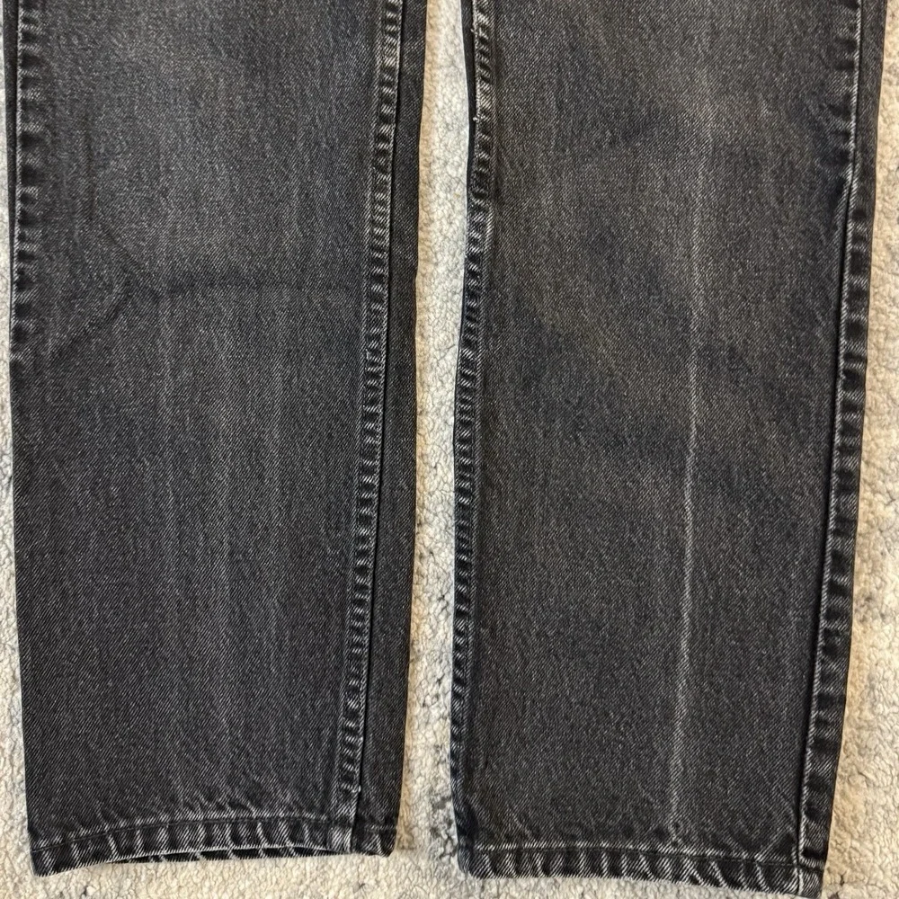 Vintage 1990s Levis 505 Mens Jeans 34x34 Black Made In USA